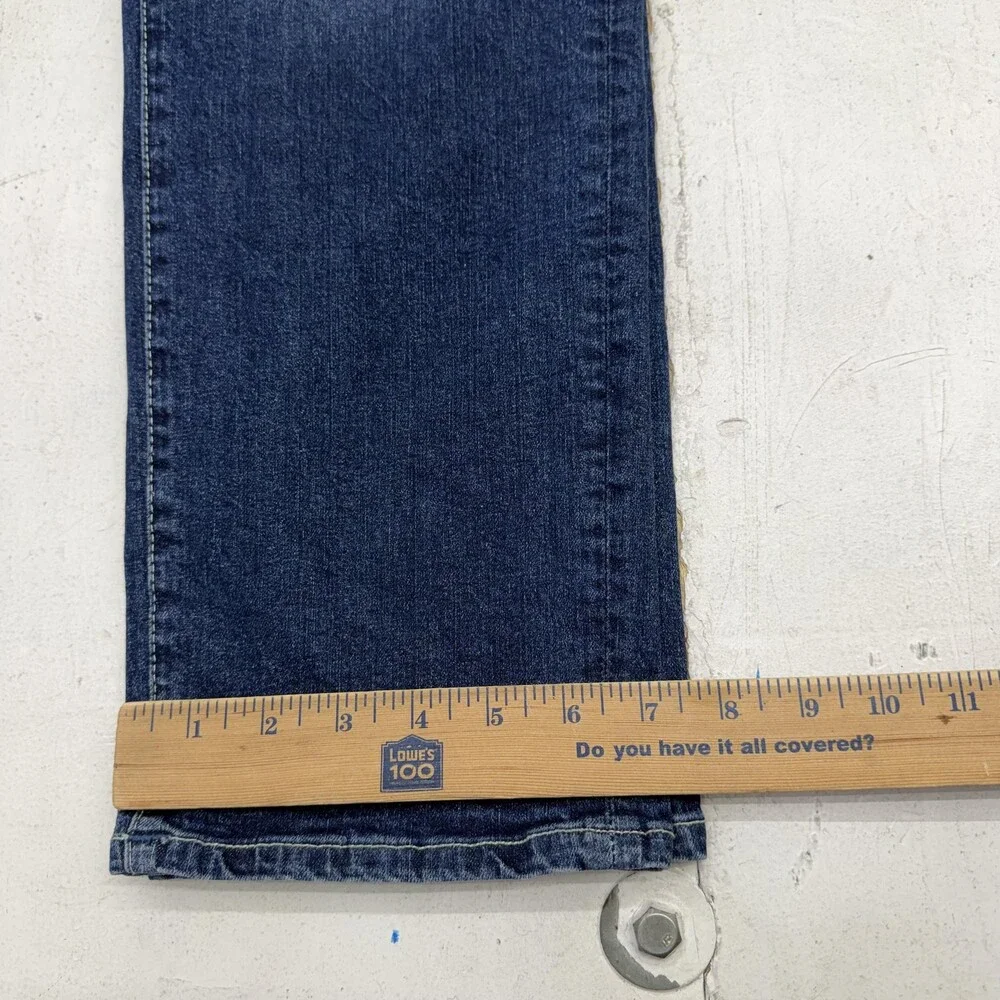 True Religion Geno Relaxed Slim Jeans Mens 36x32 Blue Medium Wash Denim Pants
